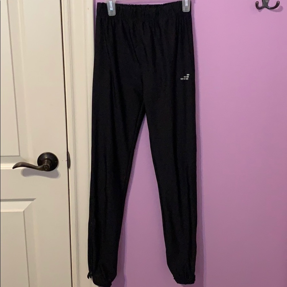 BCBG small black lightly lined running tights